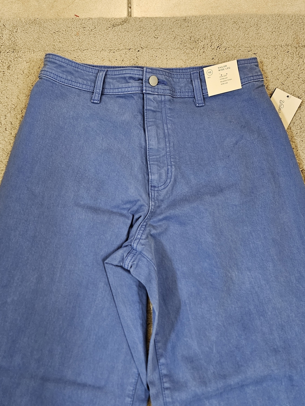 Universal Thread Sailor Wide Leg Jeans – Size 10 (Regular) – NWT - Picture 4 of 8